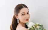 Á hậu Thùy Dung khoe vẻ đẹp mong manh trong ảnh cưới