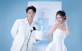 Gia đình Đăng Khôi – Thuỷ Anh ngọt ngào trong bộ ảnh mừng sinh nhật 