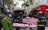 [Ảnh] Hiện trường vụ cháy nhà làm 4 người tử vong ở phố Tam Khương