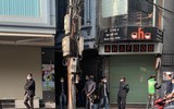 [Ảnh] Hiện trường vụ cháy nhà làm 4 người tử vong ở phố Tam Khương