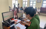 [Ảnh] Tiếp nhận xử lý gần 8.000 hồ sơ cấp căn cước công dân gắn chíp trong đợt nghỉ lễ