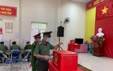 [ẢNH] Cán bộ chiến sỹ Công an Thủ đô nô nức tham gia bầu cử