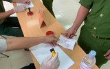 [ẢNH] Cán bộ chiến sỹ Công an Thủ đô nô nức tham gia bầu cử
