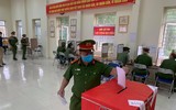 [ẢNH] Cán bộ chiến sỹ Công an Thủ đô nô nức tham gia bầu cử