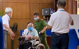[Ảnh] Xúc động hình ảnh lực lượng Công an Thủ đô trong ngày bầu cử