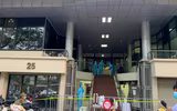 [Ảnh] Phong tỏa tạm thời ngân hàng Vietinbank 25 Lý Thường Kiệt