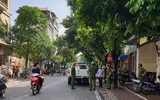 [Ảnh] Công an quận Đống Đa tăng cường xử lý các trường hợp ra khỏi nhà không cần thiết
