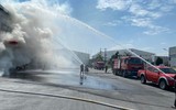Thực tập quy mô, dập tắt đám cháy ở khu công nghiệp Thạch Thất - Quốc Oai