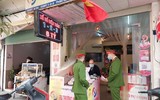 Công an quận Đống Đa nhắc nhở người dân phòng ngừa cháy, nổ trong những ngày Tết Nguyên đán