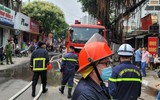 Hiện trường vụ cứu 4 người già, trẻ nhỏ thoát khỏi đám cháy