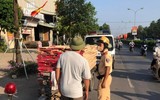 Xử lý nhiều xe 3 bánh tự chế chở hàng hóa trên địa bàn huyện Thạch Thất