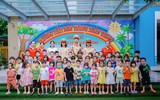 Một ngày trải nghiệm làm Cảnh sát giao thông của học sinh mầm non Thanh Xuân Trung