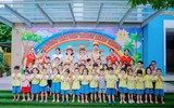 Một ngày trải nghiệm làm Cảnh sát giao thông của học sinh mầm non Thanh Xuân Trung
