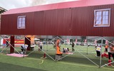 Xem 21 đội thi tranh tài, khống chế nhanh đám cháy, cứu người và tài sản