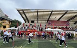 Xem 21 đội thi tranh tài, khống chế nhanh đám cháy, cứu người và tài sản