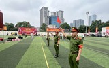 Xem 21 đội thi tranh tài, khống chế nhanh đám cháy, cứu người và tài sản