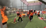 Xem 21 đội thi tranh tài, khống chế nhanh đám cháy, cứu người và tài sản