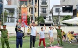 Xem 21 đội thi tranh tài, khống chế nhanh đám cháy, cứu người và tài sản