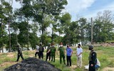 Cận cảnh vụ bóc gỡ đường dây chuyên đổ, chôn, lấp chất thải công nghiệp gây nguy hại môi trường