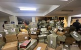 Cận cảnh kho thuốc lá điện tử trị giá 40 tỷ đồng vừa bị Công an Hà Nội phát hiện