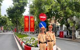 Công an Hà Nội triển khai phương án đảm bảo an ninh trật tự chương trình hợp luyện lần I sự kiện A80
