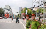 Công an Hà Nội triển khai phương án đảm bảo an ninh trật tự chương trình hợp luyện lần I sự kiện A80