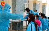 Cận cảnh khu cách ly những người từ Đà Nẵng trở về  