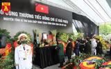 Tiễn đưa nguyên Tổng bí thư Lê Khả Phiêu về nơi an nghỉ cuối cùng