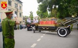 Công an Hà Nội đảm bảo an ninh Quốc tang nguyên Tổng Bí thư Lê Khả Phiêu