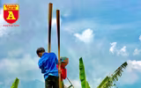 Lên Y Tý xem đồng bào giã đất làm nhà