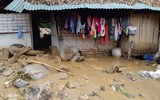 Hình ảnh tan hoang sau mưa lũ ở Lục Yên, Yên Bái
