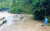 Hình ảnh tan hoang sau mưa lũ ở Lục Yên, Yên Bái