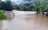 Hình ảnh tan hoang sau mưa lũ ở Lục Yên, Yên Bái