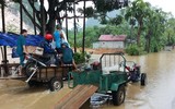 Hình ảnh tan hoang sau mưa lũ ở Lục Yên, Yên Bái