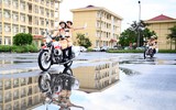 Những nữ cảnh sát giao thông xinh đẹp sẽ dẫn đoàn, phục vụ Đại hội Đảng