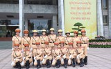 Những nữ cảnh sát giao thông xinh đẹp sẽ dẫn đoàn, phục vụ Đại hội Đảng