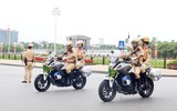 Những nữ cảnh sát giao thông xinh đẹp sẽ dẫn đoàn, phục vụ Đại hội Đảng