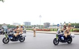 Những nữ cảnh sát giao thông xinh đẹp sẽ dẫn đoàn, phục vụ Đại hội Đảng