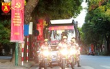 Những hình ảnh đẹp của Công an Hà Nội tại Đại hội Đảng bộ TP Hà Nội