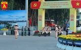 Những hình ảnh đẹp của Công an Hà Nội tại Đại hội Đảng bộ TP Hà Nội