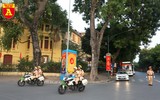 Những hình ảnh đẹp của Công an Hà Nội tại Đại hội Đảng bộ TP Hà Nội