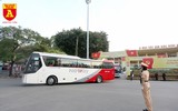 Những hình ảnh đẹp của Công an Hà Nội tại Đại hội Đảng bộ TP Hà Nội