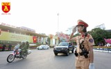 Những hình ảnh đẹp của Công an Hà Nội tại Đại hội Đảng bộ TP Hà Nội