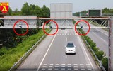 Xem 'siêu' camera tóm trúng phương tiện vi phạm giao thông 