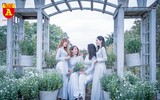 Giới trẻ Hà Nội đua nhau chụp ảnh với cúc họa mi đầu mùa