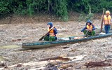 Lực lượng công an nỗ lực tìm kiếm, cứu nạn người mất tích bằng đường thủy