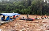 Lực lượng công an nỗ lực tìm kiếm, cứu nạn người mất tích bằng đường thủy