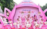 Phụ nữ Thủ đô thướt tha trong trang phục áo dài 