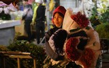 Xuyên đêm lạnh, tiểu thương chợ hoa Quảng Bá mưu sinh