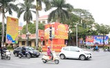 Hà Nội rực rỡ cờ hoa chào mừng Đại hội đại biểu toàn quốc lần thứ XIII của Đảng